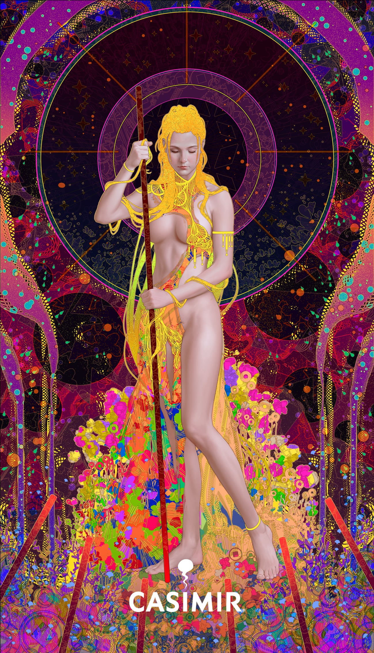 權杖七|Seven of Wands