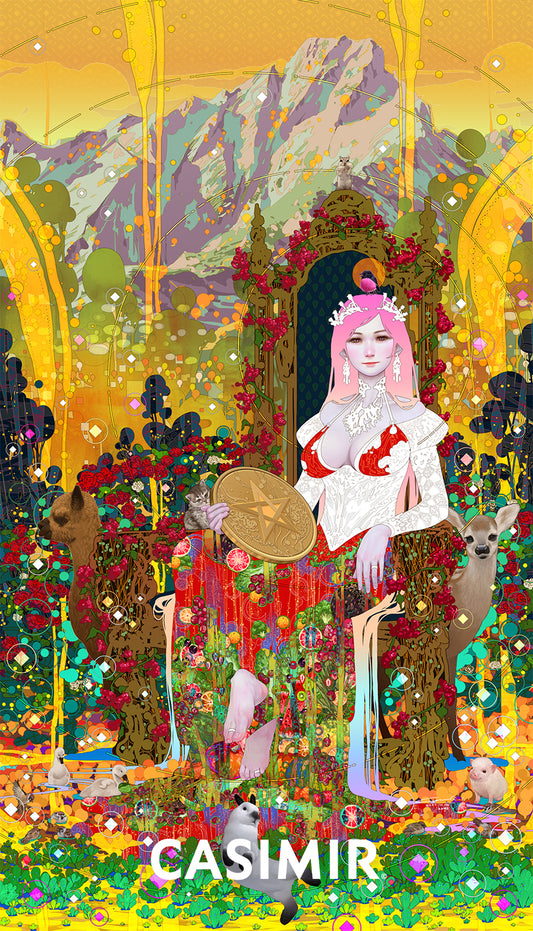 錢幣皇后｜Queen of Pentacles