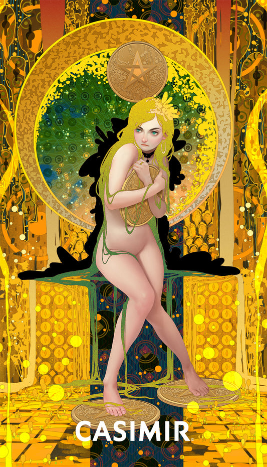 錢幣四｜Four of Pentacles