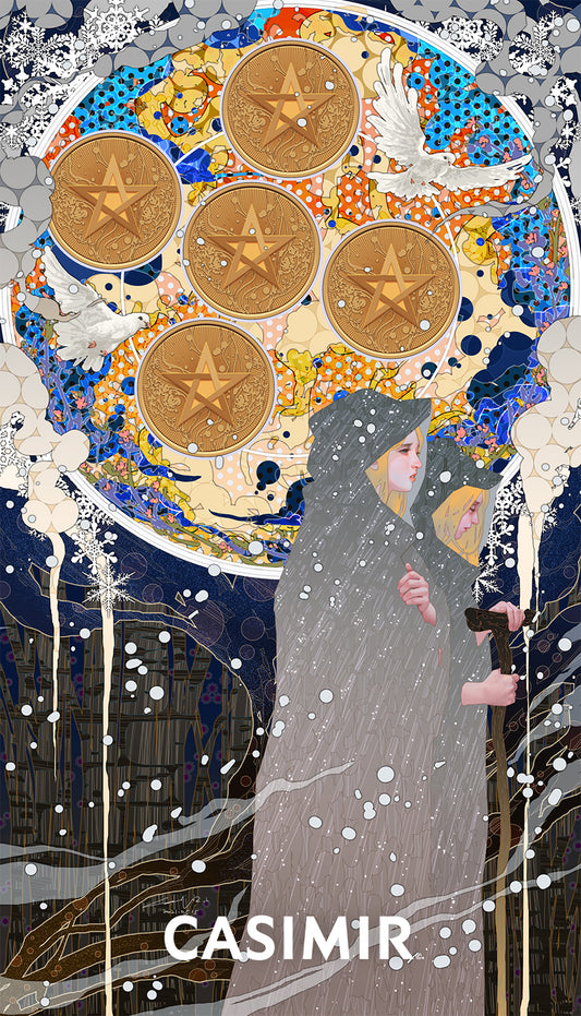 錢幣五｜Five of Pentacles