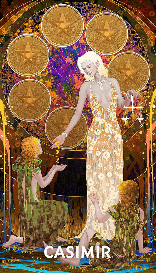 錢幣六｜Six of Pentacles