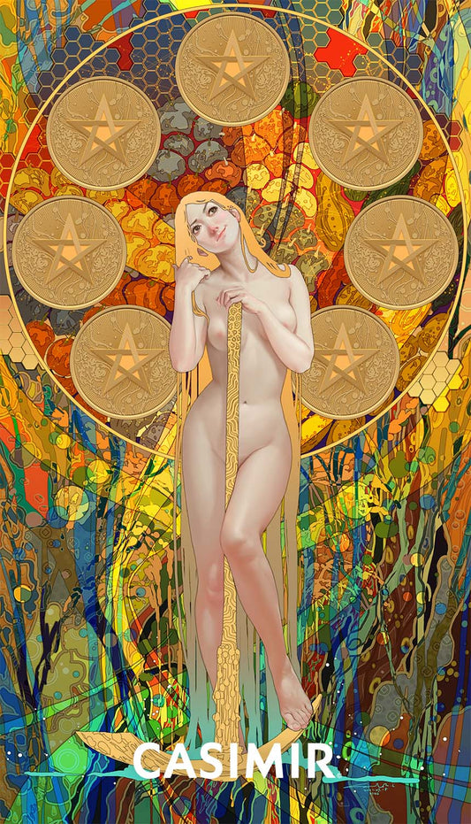 錢幣七｜Seven of Pentacles