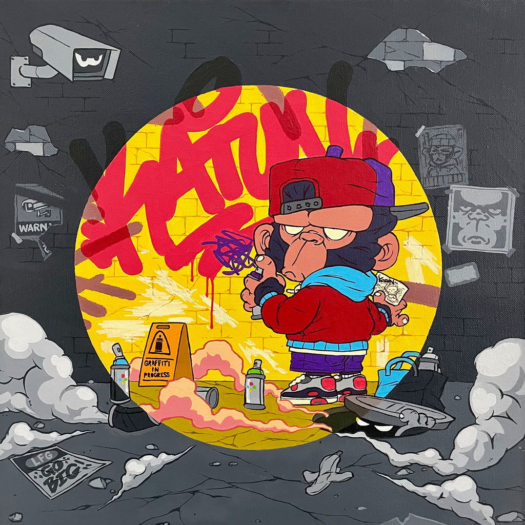 創作進行中｜Graffiti in Progress｜卡頓｜KATUN｜原作