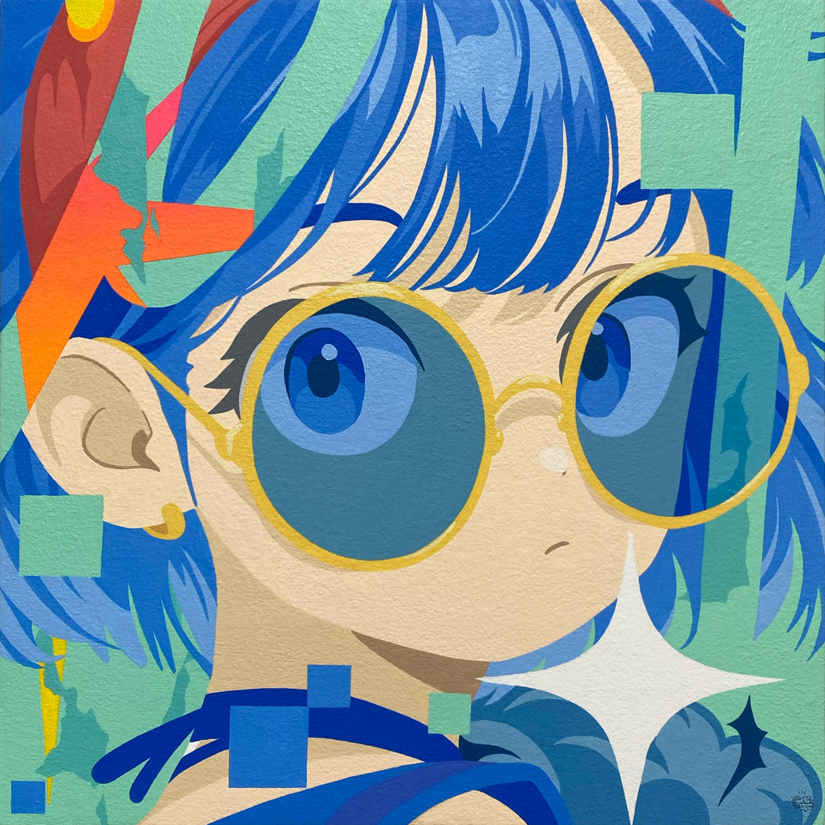 藍色之美｜Beautiful in Blue｜范塔布萊克 · 席爾奇｜VANTABLACK ZILCH｜原作