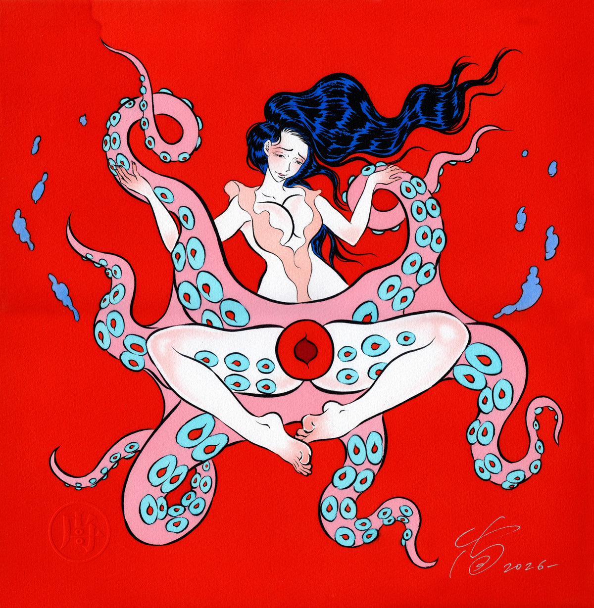 水中愛撫｜Fondling underwater｜林昭緯｜Pigo Lin｜原作