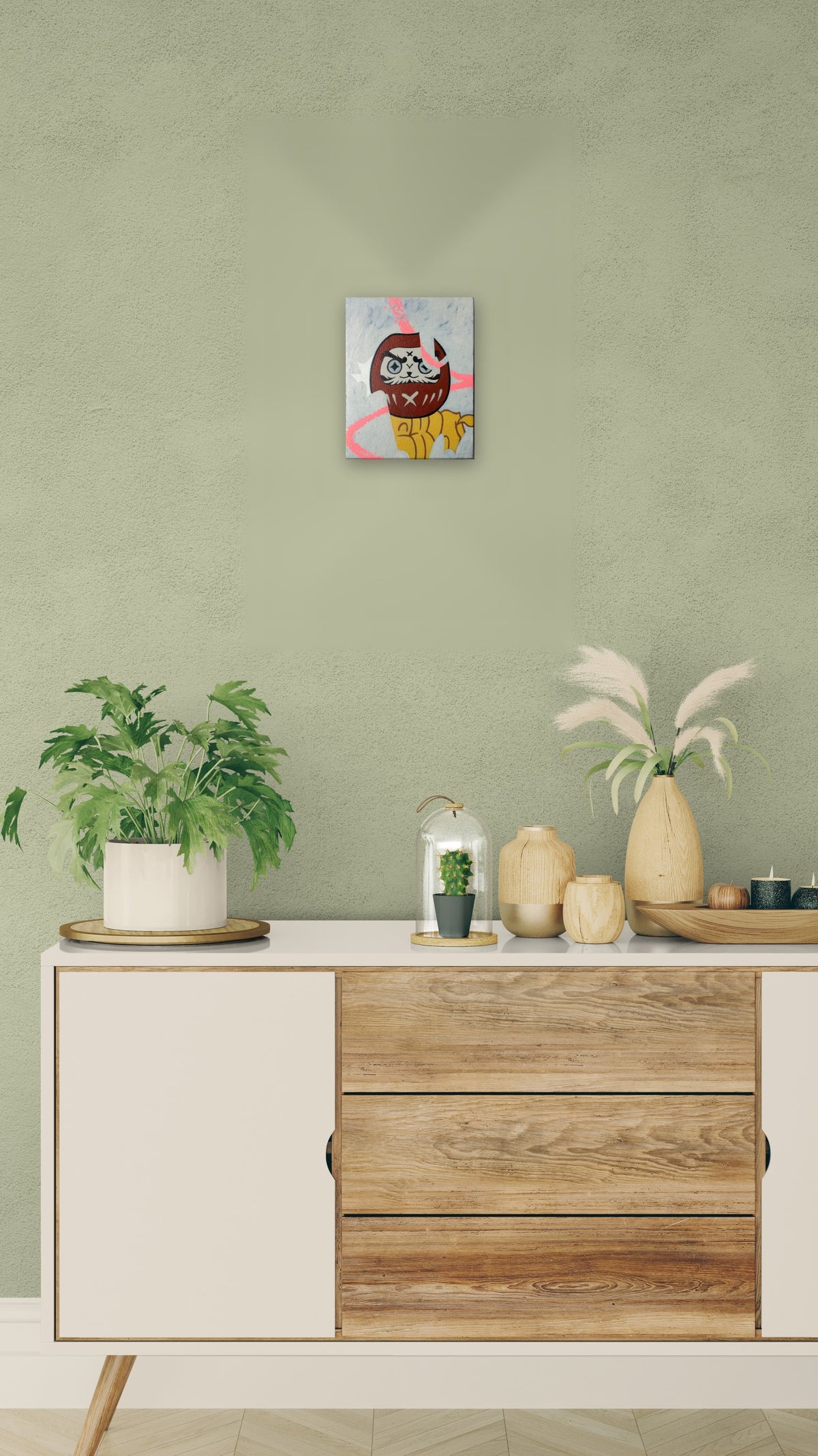 Daruma｜JJ·薩莫拉諾斯｜原作・實景空間示意