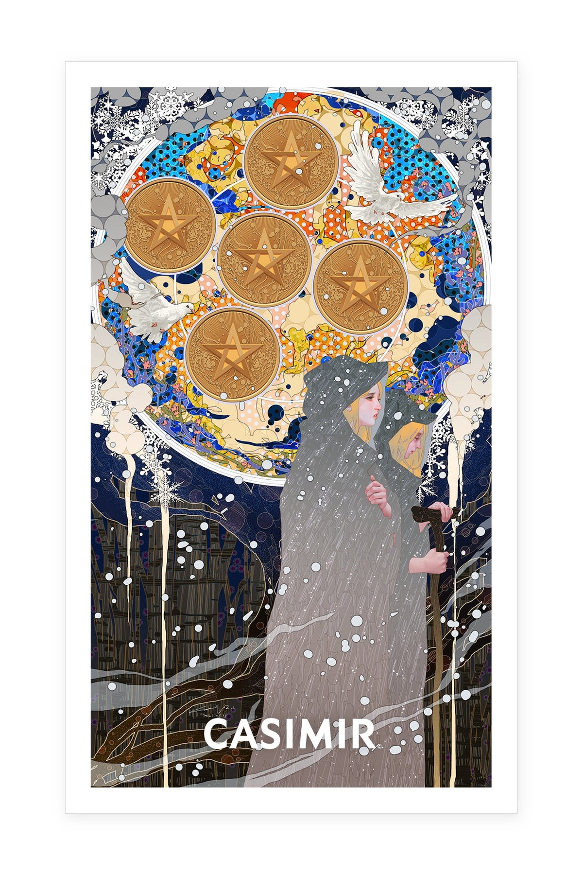 錢幣五｜CASIMIR｜版畫