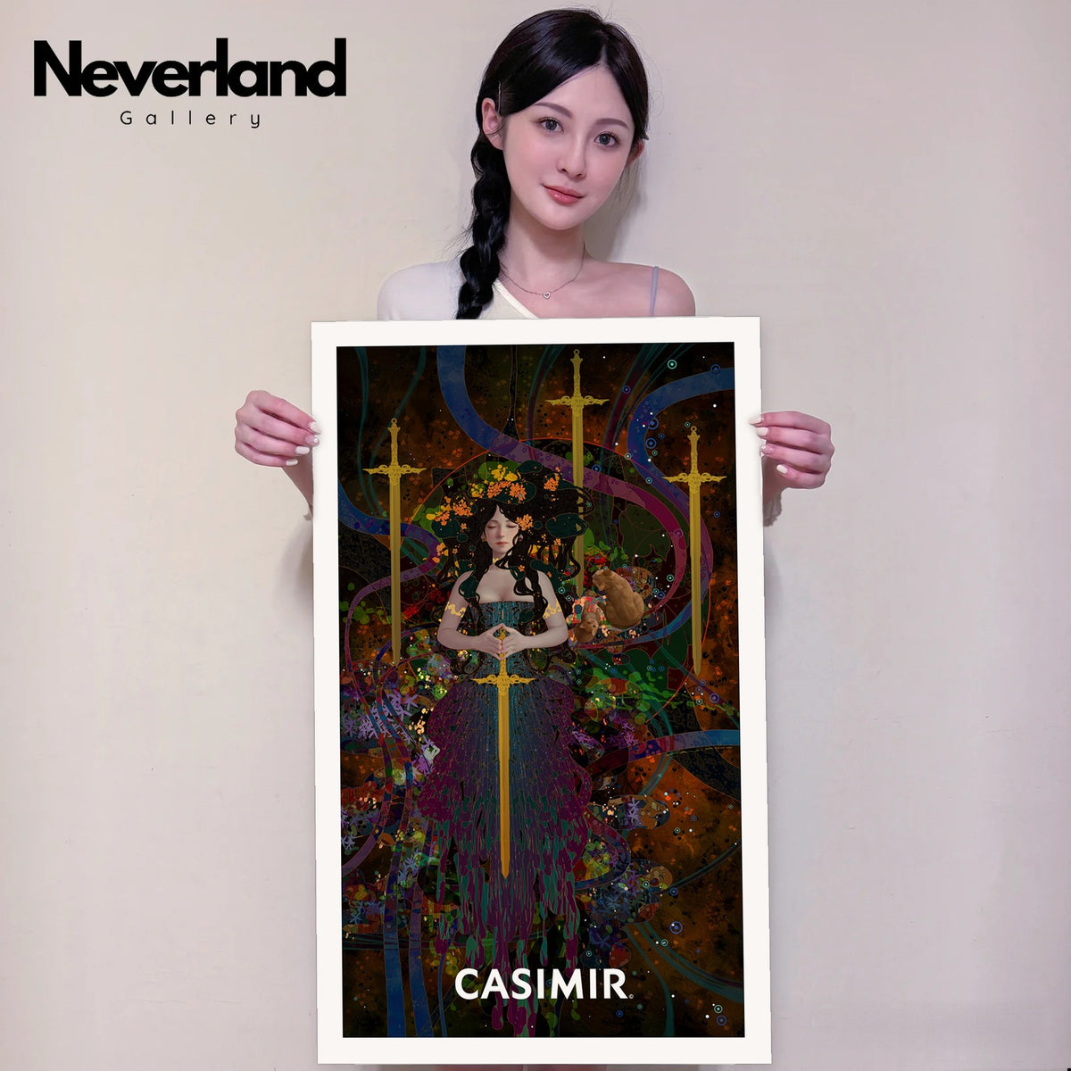 寶劍四｜CASIMIR｜版畫・實體手持示意