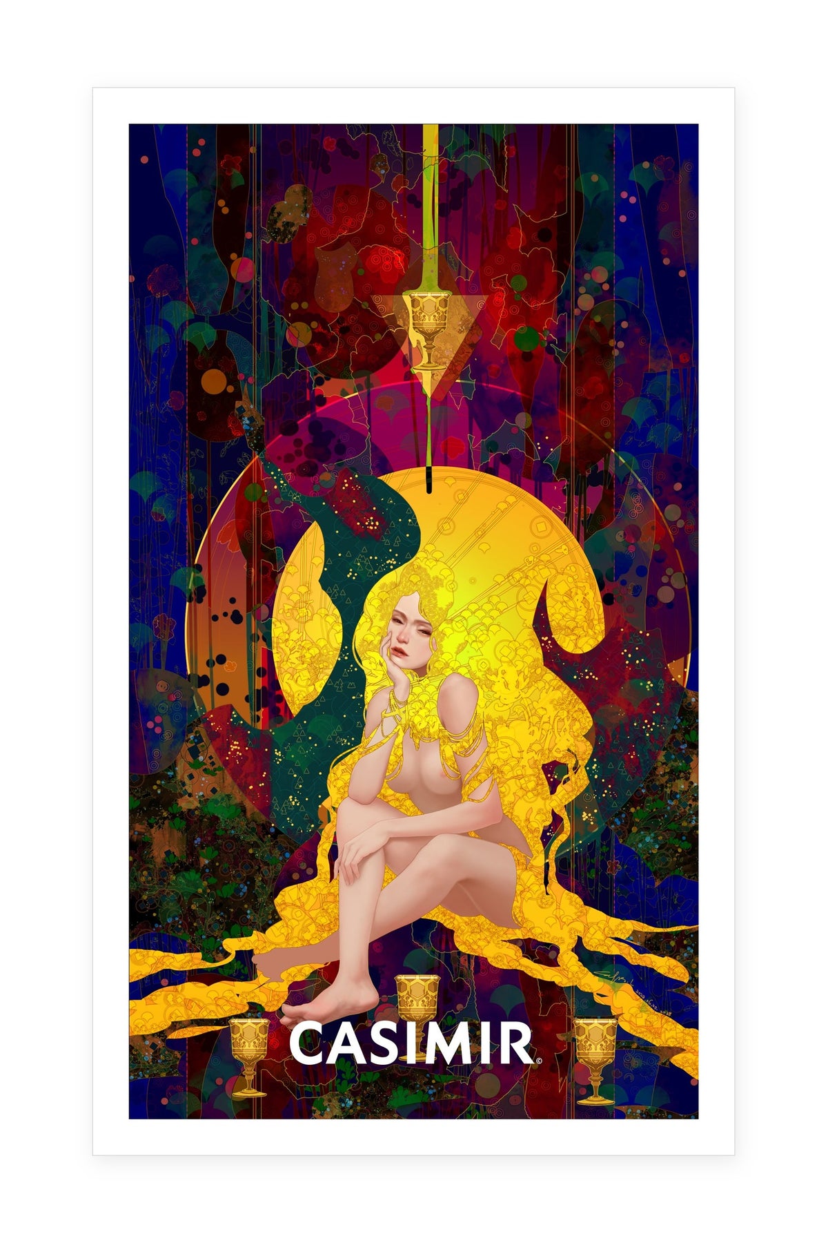 聖杯四｜CASIMIR｜版畫