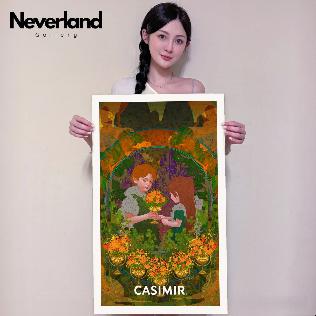 聖杯六｜CASIMIR｜版畫・實體手持示意