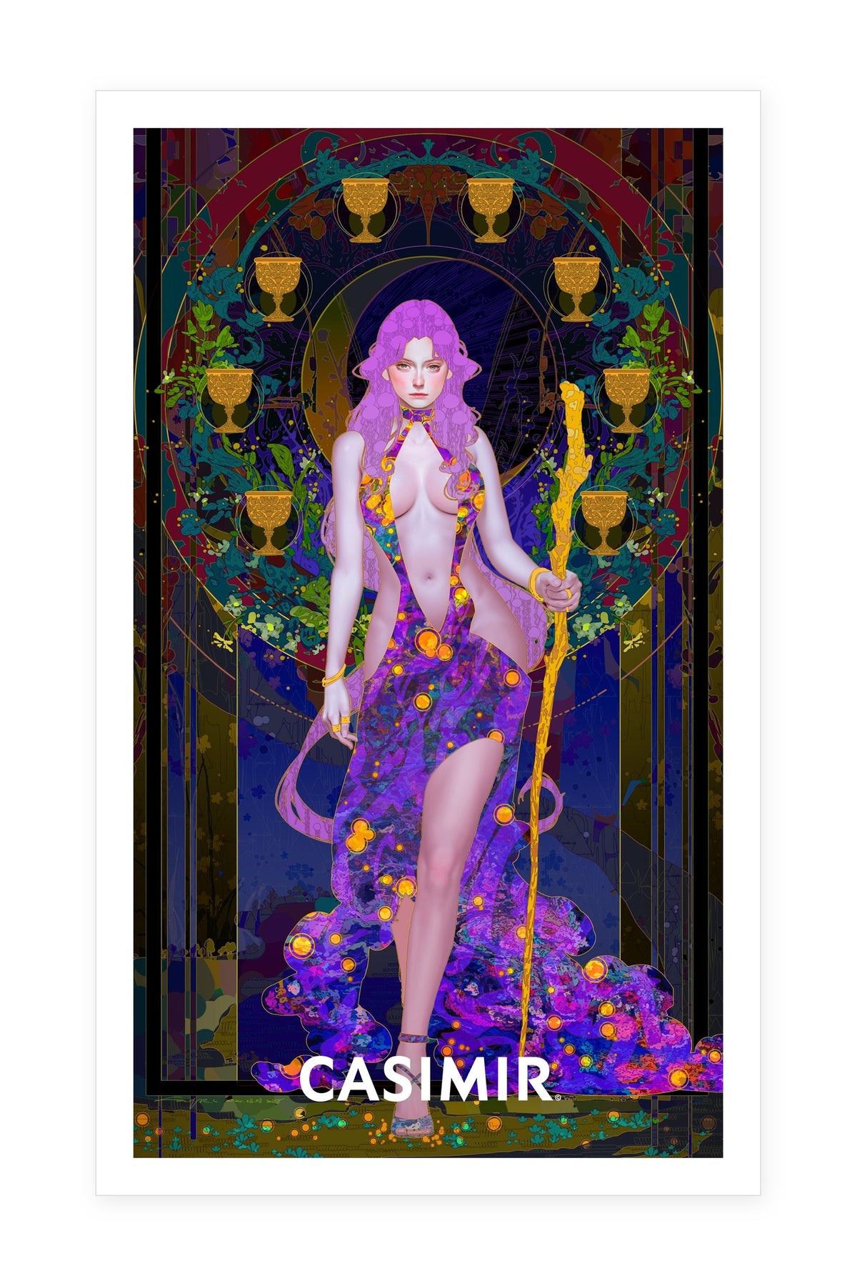 聖杯八｜CASIMIR｜版畫