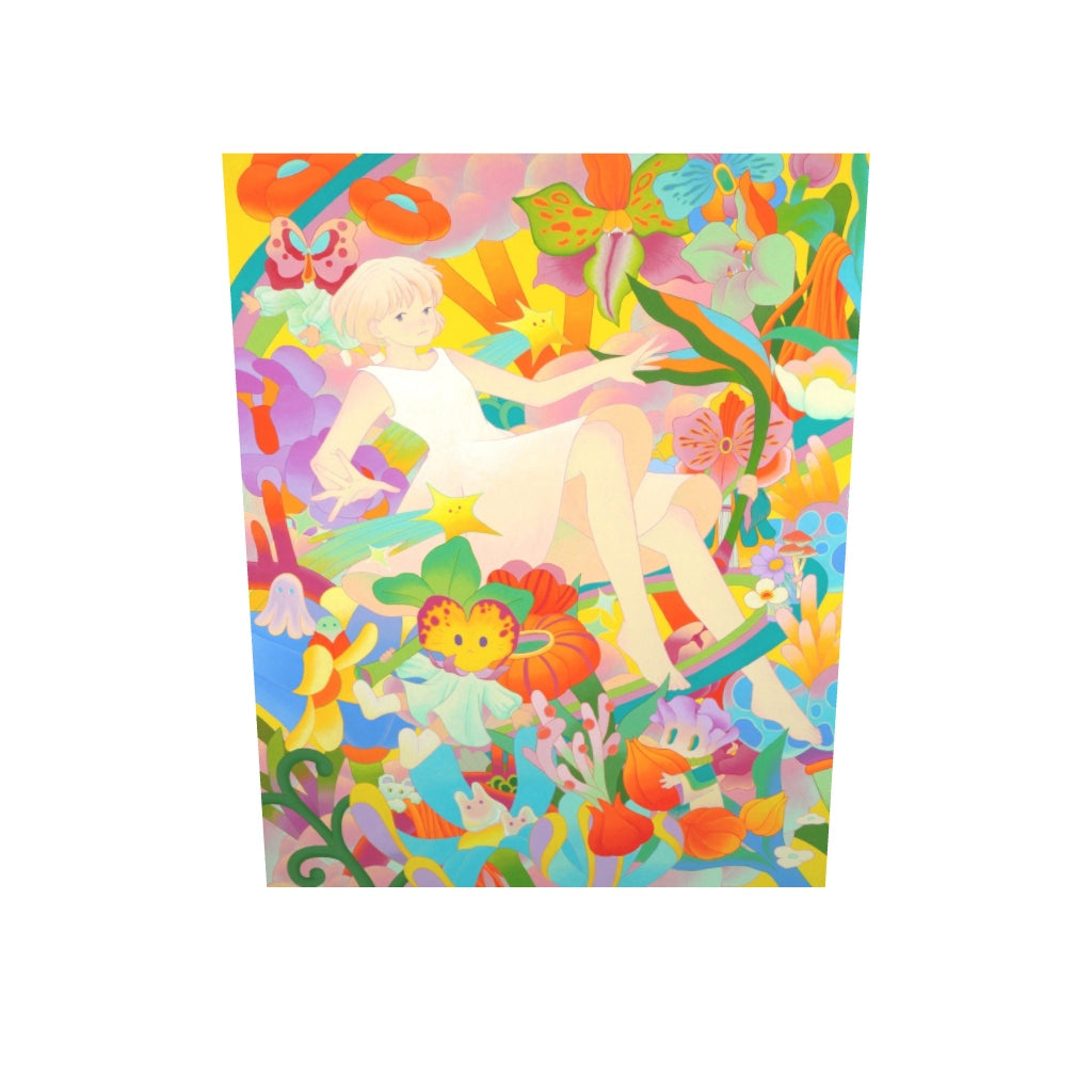 漂浮花園｜羽佳｜3D 模型（可轉動、縮放）
