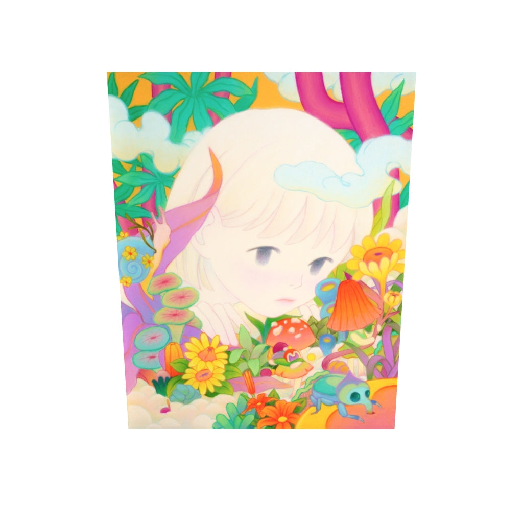 小花園｜羽佳｜3D 模型（可轉動、縮放）