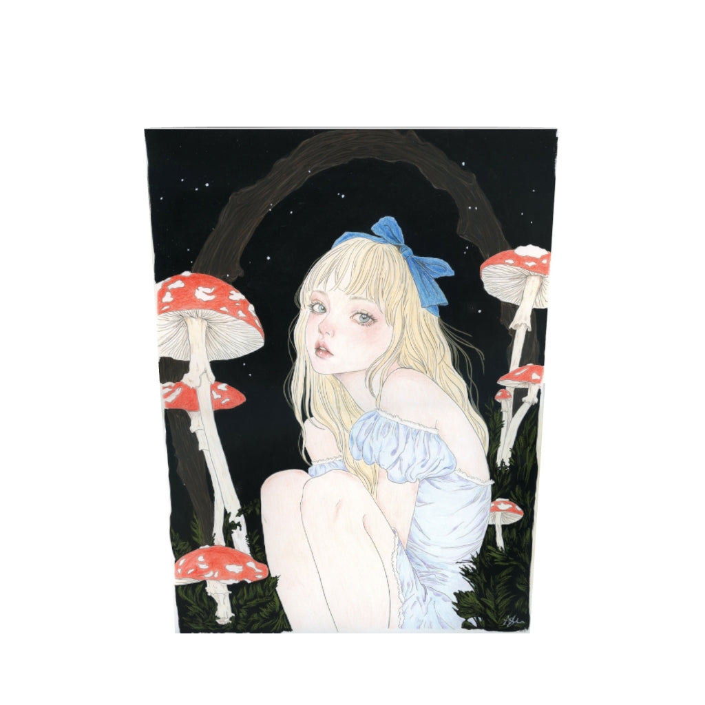 在我長大之前：夢遊Neverland的愛麗絲｜阿曼達·M·詹森｜3D 模型（可轉動、縮放）