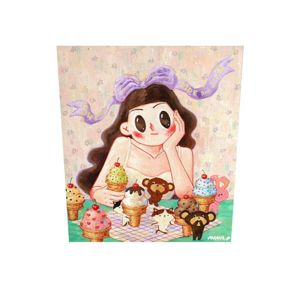 甜蜜捉迷藏｜朴妮娜｜3D 模型（可轉動、縮放）