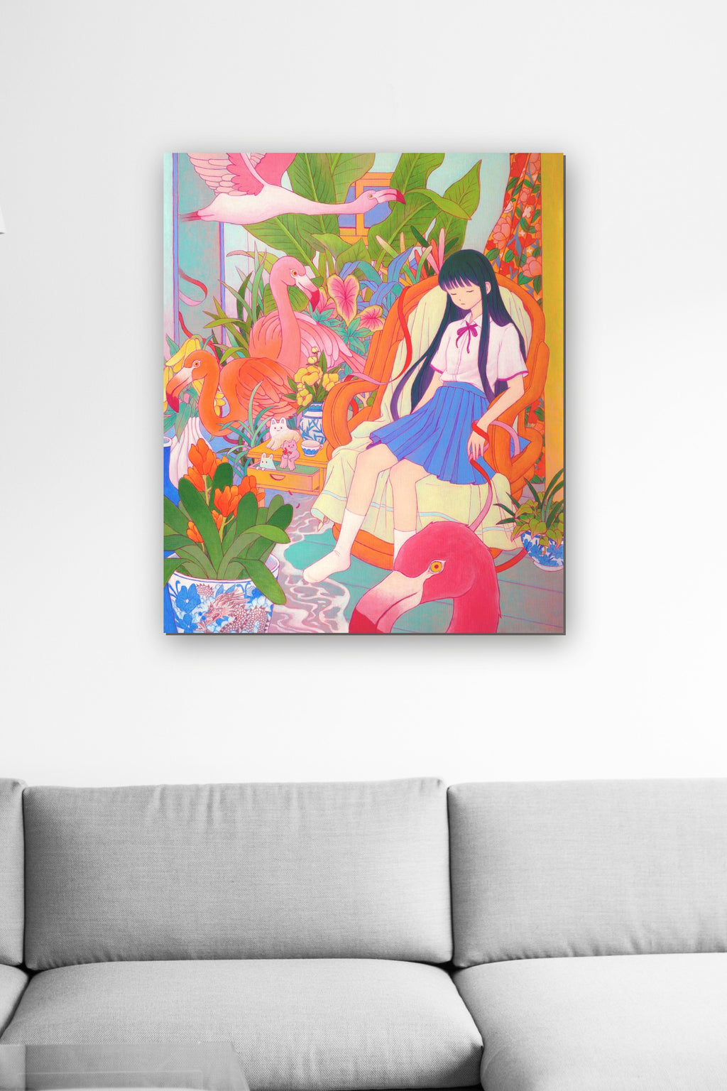 無形的連結｜羽佳｜原作・實景空間示意